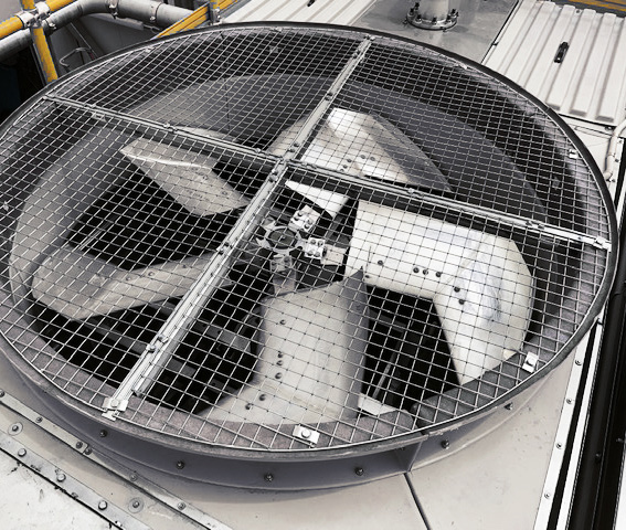 STEALTH Series fan installed in a real cooling installation