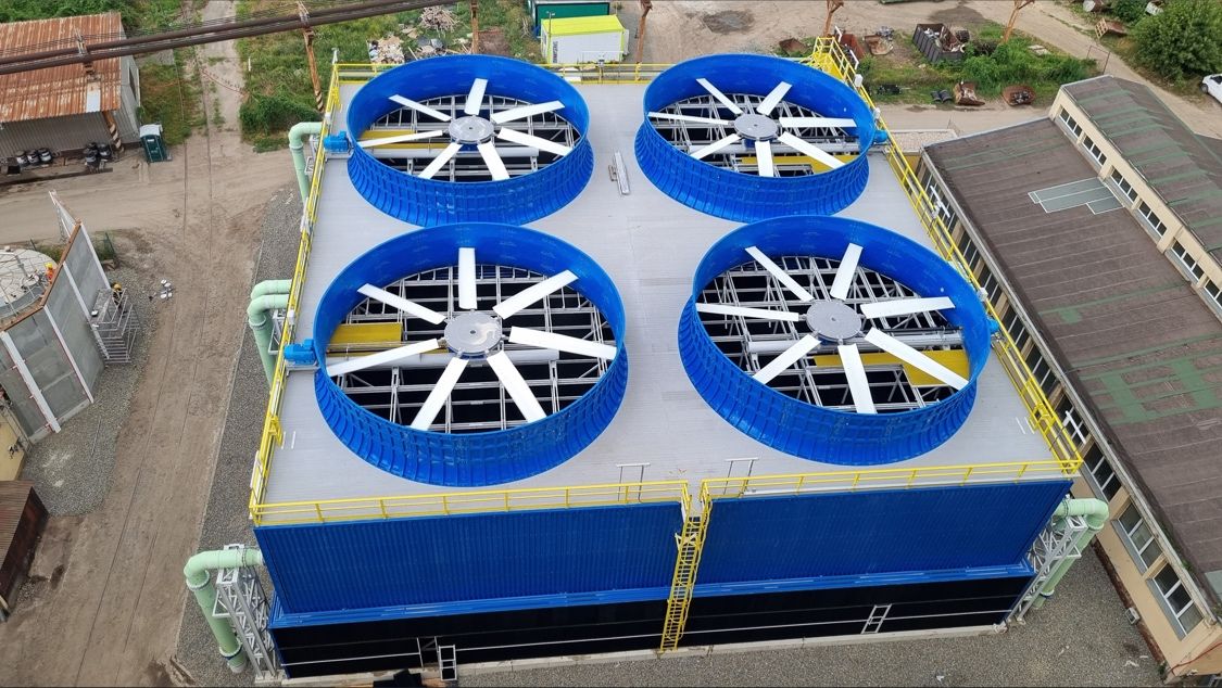Cooling tower retrofit · Eastern Europe