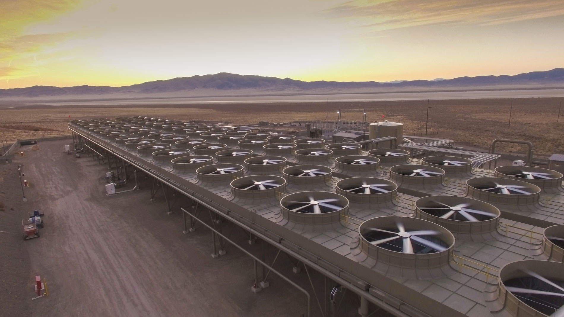 Geothermal power plant · North America